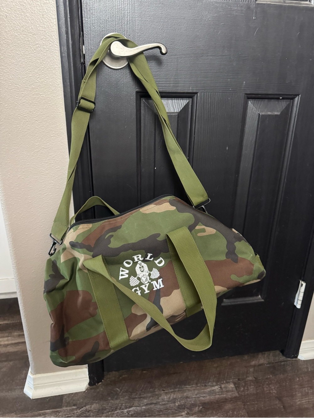 Men's Camo Duffel Bag in Green